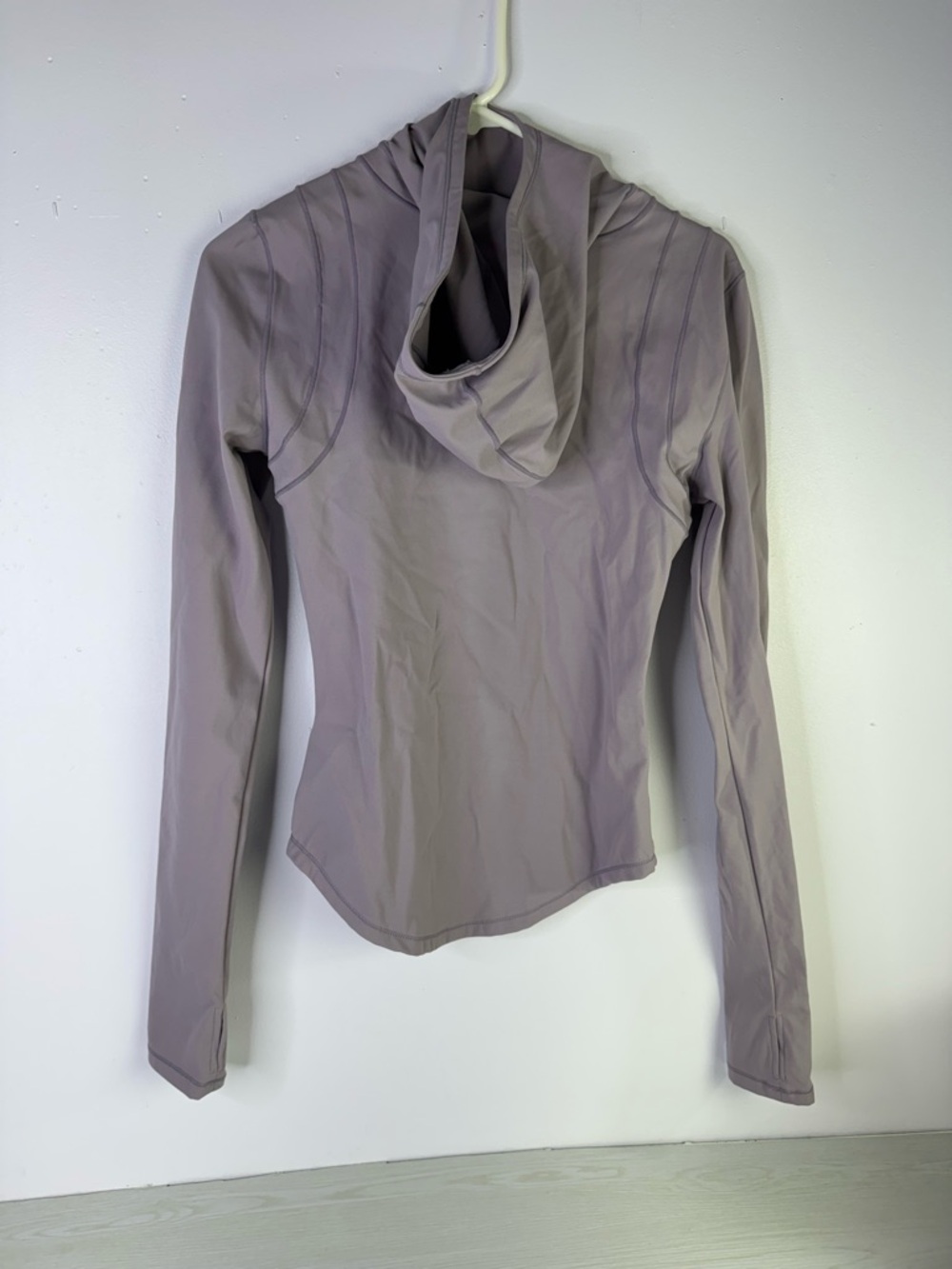 Free People Movement  Stretchy Fitted Long Sleeve Hooded size small - Picture 3 of 5